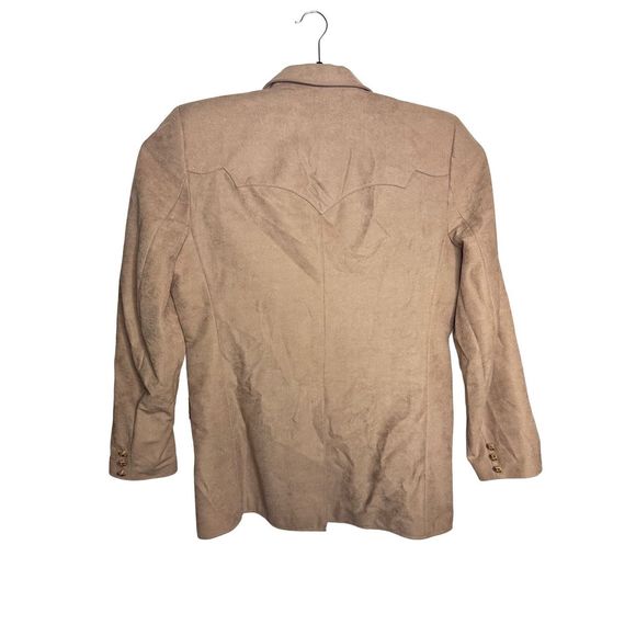 Pioneer Wear Western Rodeo Tan Sport Coat Jacket Blazer 42L Jacket Men's USA - Picture 3 of 6